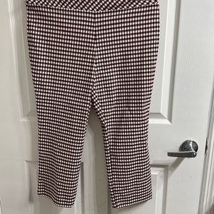 Meg & Margot Pull On Skinny Leg Capri Length Pants Size L Brand New